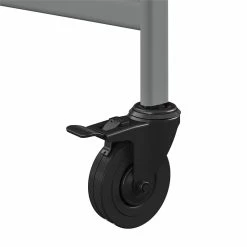 Outlet 🎁 Cosco SMARTFOLD Folding Serving Bar Cart In Silver 🤩 -Guest Chairs Sales 1395379 14 L