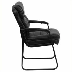 Best Sale 🥰 Pemberly Row Executive Side Office Guest Chair In Black 🤩 -Guest Chairs Sales 1462854 2 L