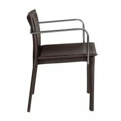 Flash Sale 💯 Brika Home Conference Guest Chair In Espresso 🌟 -Guest Chairs Sales 1502317 2 L