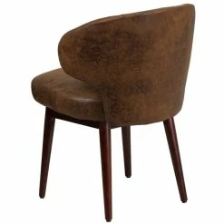 Brand new ๐ Flash Furniture Bomber Microfiber Lounge Chair In Brown And Walnut ๐ 6 Brand new ๐ Flash Furniture Bomber Microfiber Lounge Chair In Brown And Walnut ๐ -Guest Chairs Sales 1521063 2 L