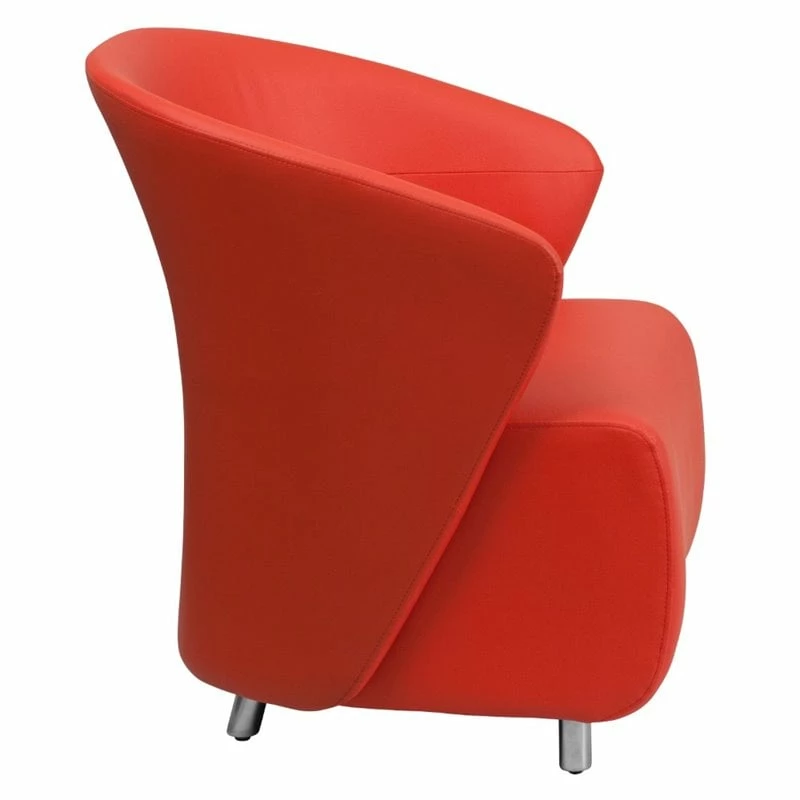 Top 10 𧨠Flash Furniture Leather Reception Chair In Red π 2 Top 10 𧨠Flash Furniture Leather Reception Chair In Red π - Image 2