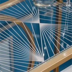 Discount 💯 Pemberly Row Bar Cart In Satin Gold 🧨 -Guest Chairs Sales 1530110 12 L