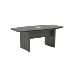 Coupon 🎉 Mayline Aberdeen Series 6' Conference Table In Gray Steel 🤩