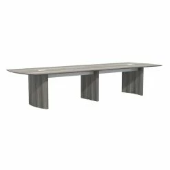 Brand new ๐ฏ Mayline Medina Series 14' Conference Table In Gray Steel ๐