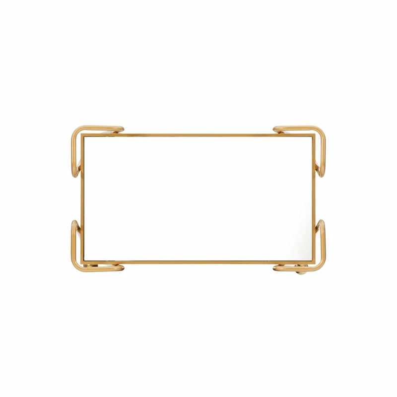 Promo β€οΈ Linon Mia Mid-Century Mirrored Metal Bar Cart In Gold π 4 Promo β€οΈ Linon Mia Mid-Century Mirrored Metal Bar Cart In Gold π - Image 4