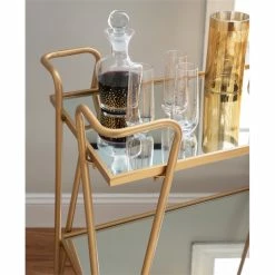 Promo β€οΈ Linon Mia Mid-Century Mirrored Metal Bar Cart In Gold π 13 Promo β€οΈ Linon Mia Mid-Century Mirrored Metal Bar Cart In Gold π -Guest Chairs Sales 1598661 20 L
