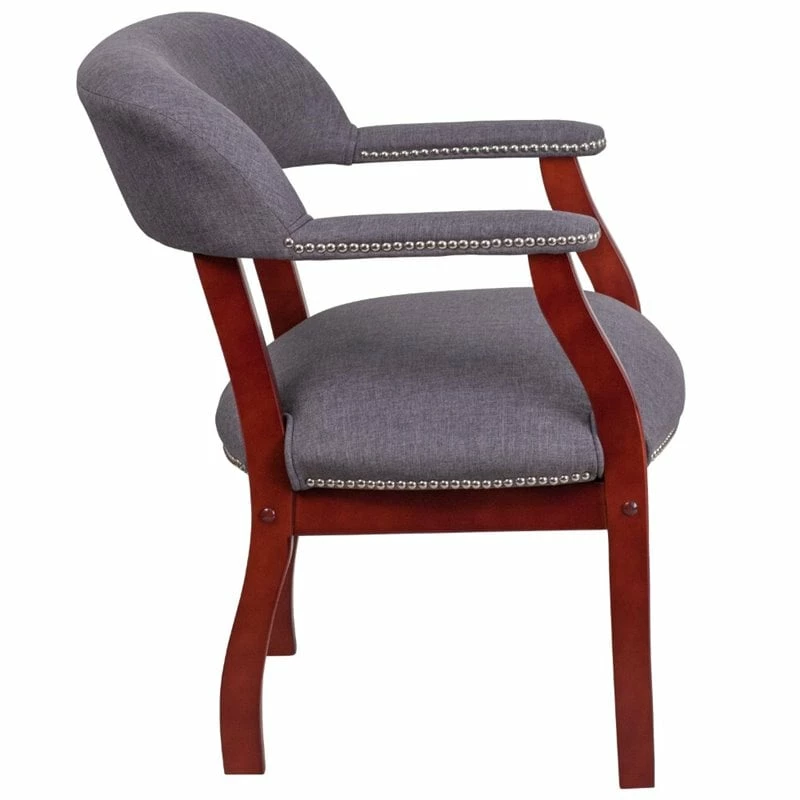 Hot Sale ๐ Flash Furniture Vinyl Guest Chair In Gray โจ 2 Hot Sale ๐ Flash Furniture Vinyl Guest Chair In Gray โจ - Image 2