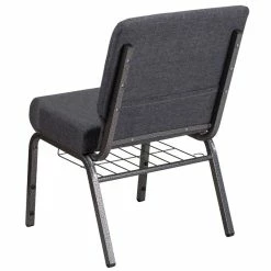 Brand new 🌟 Flash Furniture Fabric Church Chair In Gray 🎁 -Guest Chairs Sales 1599154 2 L