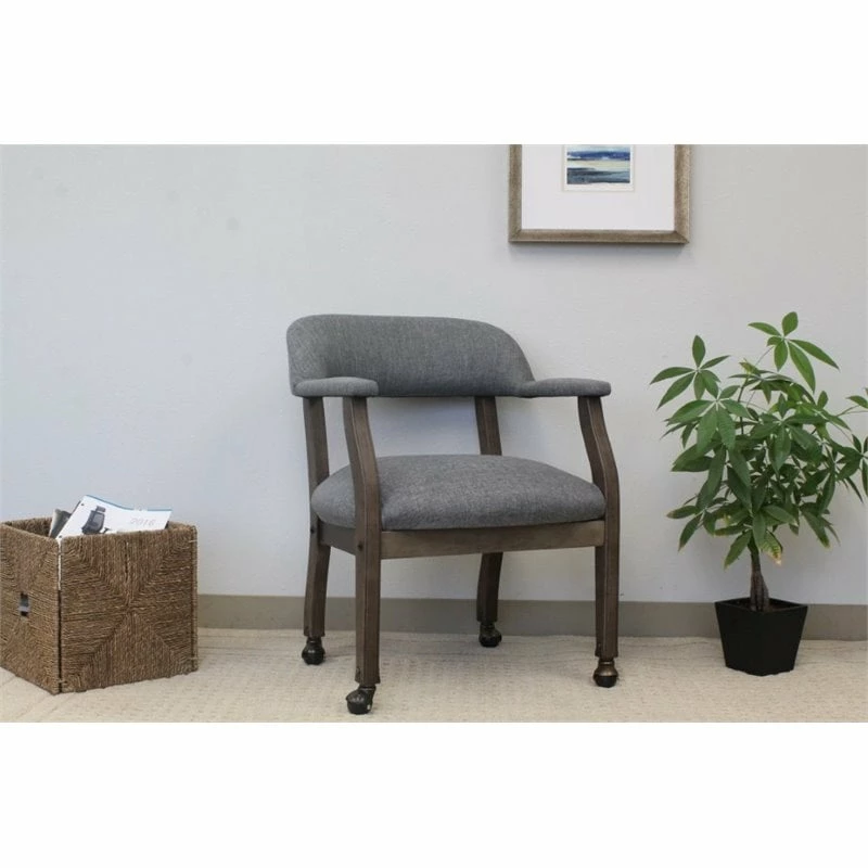 Coupon ๐ Boss Office Products Boss Refined Rustic Desk Chair In Slate Gray Commercial Grade ๐ 2 Coupon ๐ Boss Office Products Boss Refined Rustic Desk Chair In Slate Gray Commercial Grade ๐ - Image 2