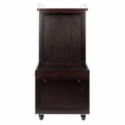 Best reviews of 🧨 Winsome Galen Bar Cart With Serving Tray In Espresso Finish 😍 -Guest Chairs Sales 1663051 10 L