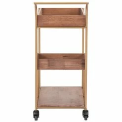 Best deal ๐ ZUO Modern Steel Metal And Rubber Wood Bar Cart With Tray In Brown ๐ 17 Best deal ๐ ZUO Modern Steel Metal And Rubber Wood Bar Cart With Tray In Brown ๐ -Guest Chairs Sales 1701749 15 L