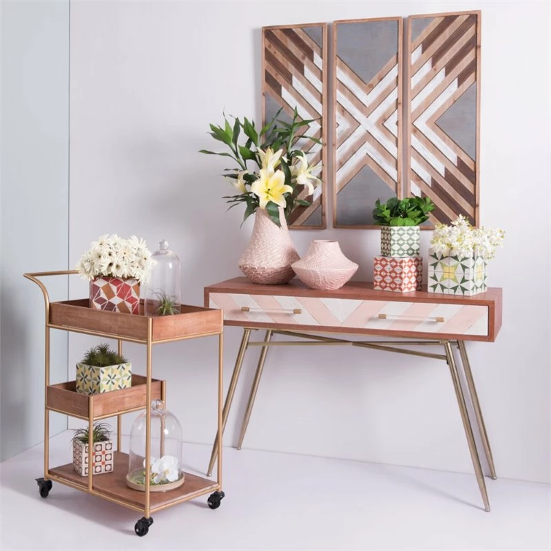 Best deal ๐ ZUO Modern Steel Metal And Rubber Wood Bar Cart With Tray In Brown ๐ 7 Best deal ๐ ZUO Modern Steel Metal And Rubber Wood Bar Cart With Tray In Brown ๐ - Image 7