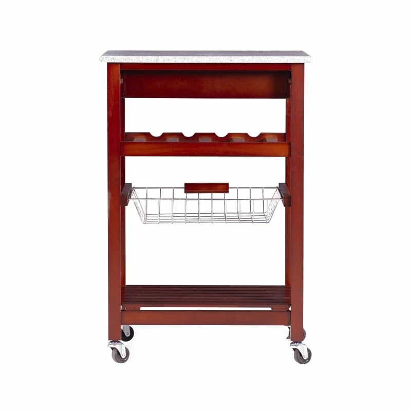 Top 10 โ Linon Natalie Wood And Granite Top Kitchen Cart In Wenge Brown ๐ 13 Top 10 โ Linon Natalie Wood And Granite Top Kitchen Cart In Wenge Brown ๐ - Image 13