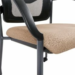 Promo ✔️ Office Star ProGrid Back Visitors Chair In Tracery Khaki Beige Fabric 🥰 -Guest Chairs Sales 1767903 5 L