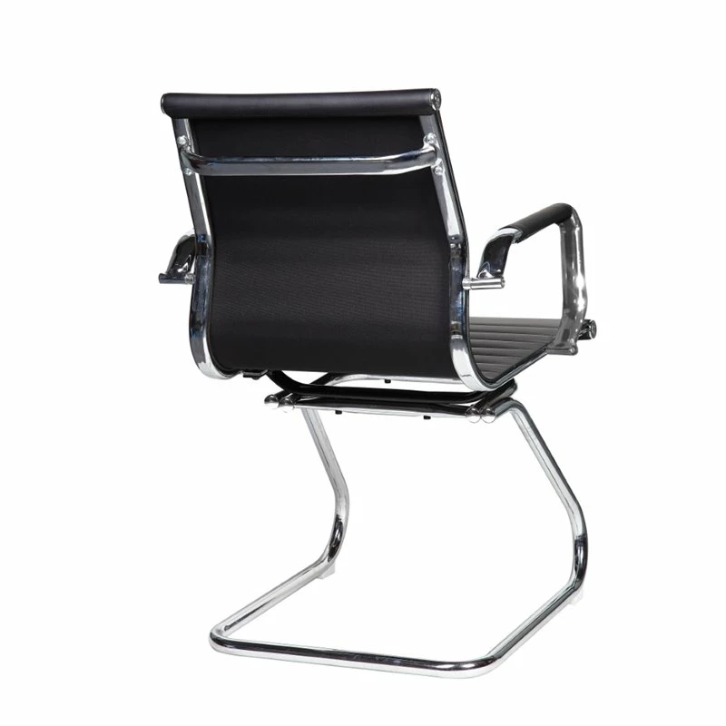 Promo ๐ฏ Scranton & Co Modern Visitor Chrome Chair In Black ๐ 3 Promo ๐ฏ Scranton & Co Modern Visitor Chrome Chair In Black ๐ - Image 3