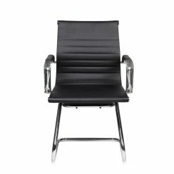 Promo ๐ฏ Scranton & Co Modern Visitor Chrome Chair In Black ๐ 8 Promo ๐ฏ Scranton & Co Modern Visitor Chrome Chair In Black ๐ -Guest Chairs Sales 1787033 3 L