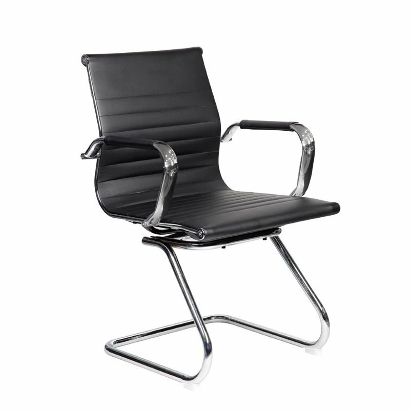 Promo ๐ฏ Scranton & Co Modern Visitor Chrome Chair In Black ๐ 1 Promo ๐ฏ Scranton & Co Modern Visitor Chrome Chair In Black ๐