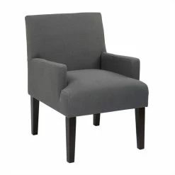 Cheap 👍 Scranton & Co Main Street Guest Chair In Charcoal 👏