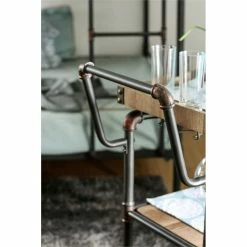 Outlet β Bowery Hill Industrial Bar Cart In Antique Black π 6 Outlet β Bowery Hill Industrial Bar Cart In Antique Black π -Guest Chairs Sales 1804636 2 L