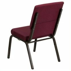 Best Sale ๐ Bowery Hill Church Stacking Guest Chair In Burgundy ๐ 5 Best Sale ๐ Bowery Hill Church Stacking Guest Chair In Burgundy ๐ -Guest Chairs Sales 1816622 2 L