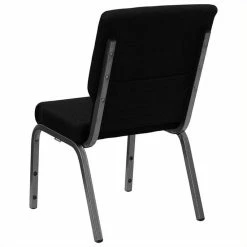 Cheap 🥰 Bowery Hill Church Stacking Guest Chair In Black ✔️ -Guest Chairs Sales 1816627 2 L