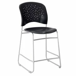 Best Sale ⌛ Pemberly Row 25" Counter Chair In Black ✨