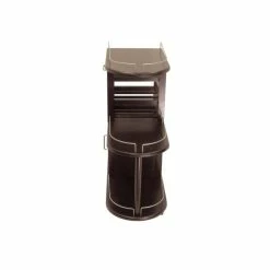 Outlet 👏 Pemberly Row Entertainment Cart In Espresso Beechwood ✔️ -Guest Chairs Sales 1820262 1820264 L