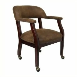Buy 🔥 Scranton & Co Conference Guest Chair In Brown ✨