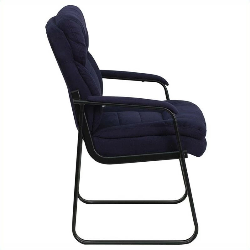 Flash Sale ๐งจ Scranton & Co Executive Side Guest Chair With Sled Base In Navy โจ 3 Flash Sale ๐งจ Scranton & Co Executive Side Guest Chair With Sled Base In Navy โจ - Image 3