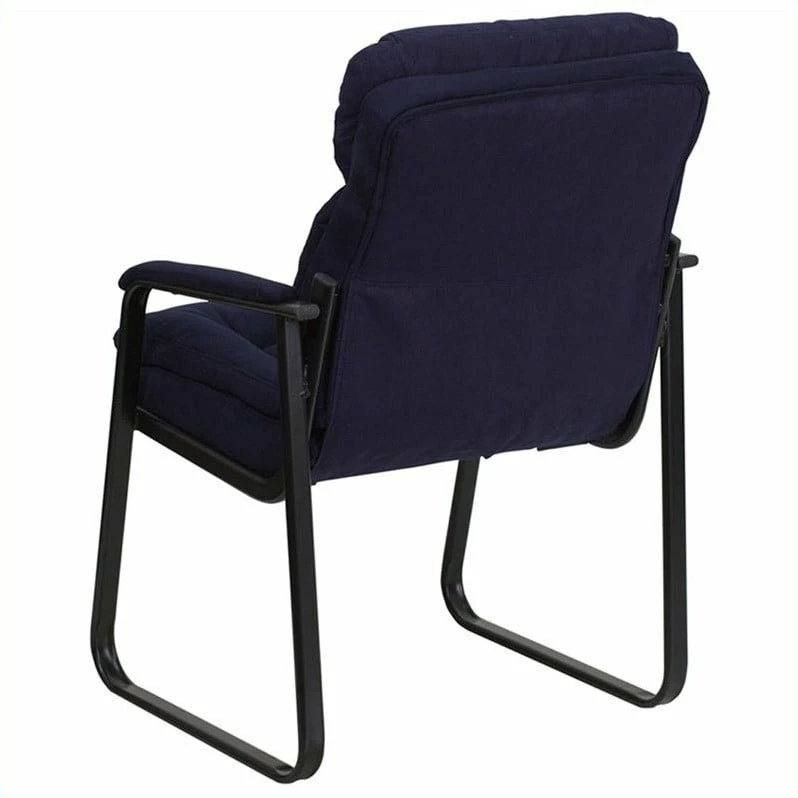 Flash Sale ๐งจ Scranton & Co Executive Side Guest Chair With Sled Base In Navy โจ 4 Flash Sale ๐งจ Scranton & Co Executive Side Guest Chair With Sled Base In Navy โจ - Image 4