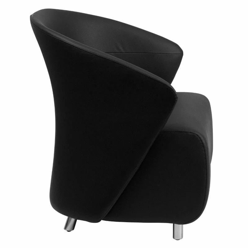 Top 10 π Scranton & Co Leather Reception Chair In Black π 2 Top 10 π Scranton & Co Leather Reception Chair In Black π - Image 2