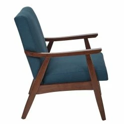 Best Sale 😀 Scranton & Co Chair In Klein Azure ⭐ -Guest Chairs Sales 1825648 3 L