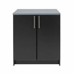 Outlet 🔥 Prepac Elite 32" Base Cabinet In Black 🧨 -Guest Chairs Sales 1829757 2 L