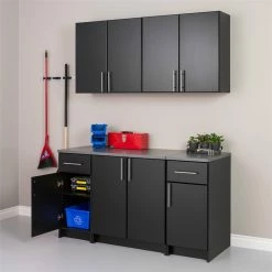 Outlet 🔥 Prepac Elite 32" Base Cabinet In Black 🧨 -Guest Chairs Sales 1829757 6 L