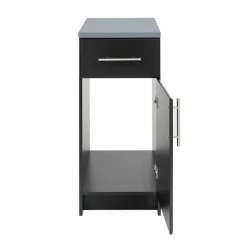 Best Sale 🛒 Prepac Elite 16" Base Cabinet In Black ✔️ -Guest Chairs Sales 1829758 4 L