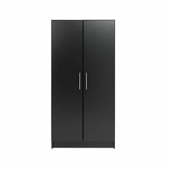 Cheapest ๐ Prepac Elite 32" Wardrobe Cabinet In Black ๐ 12 Cheapest ๐ Prepac Elite 32" Wardrobe Cabinet In Black ๐ -Guest Chairs Sales 1829762 2 L