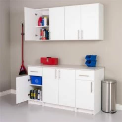 Buy 🔔 Prepac Elite 32" Wall Cabinet In White 🎁 -Guest Chairs Sales 1829765 6 L