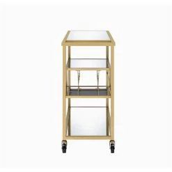 Best reviews of ๐ ACME Furniture Adamsen Glass Top Serving Cart In Gold ๐ 7 Best reviews of ๐ ACME Furniture Adamsen Glass Top Serving Cart In Gold ๐ -Guest Chairs Sales 1831292 3 L