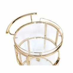 Best reviews of 𧨠ACME Furniture Madelina Glass Top Serving Cart In Gold π 5 Best reviews of 𧨠ACME Furniture Madelina Glass Top Serving Cart In Gold π -Guest Chairs Sales 1831314 2 L