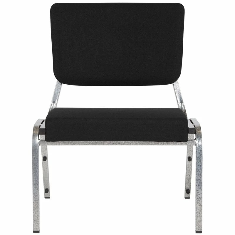 Brand new π Flash Furniture Hercules Bariatric Reception Chair In Black And Silver π 2 Brand new π Flash Furniture Hercules Bariatric Reception Chair In Black And Silver π - Image 2