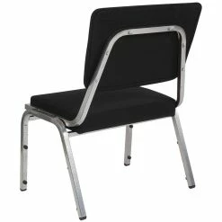 Brand new π Flash Furniture Hercules Bariatric Reception Chair In Black And Silver π 7 Brand new π Flash Furniture Hercules Bariatric Reception Chair In Black And Silver π -Guest Chairs Sales 1878472 3 L