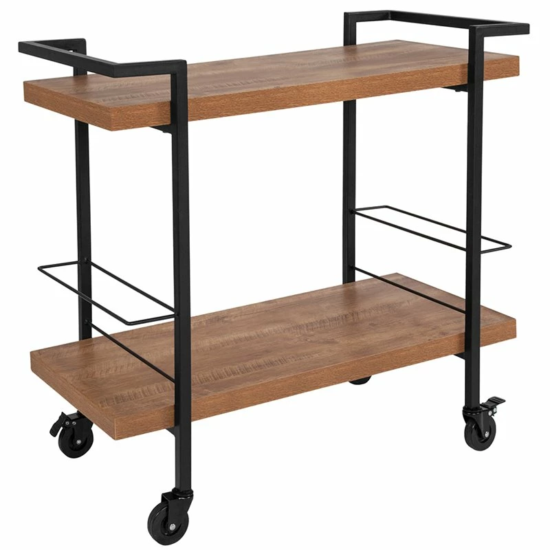 Hot Sale β Flash Furniture Castleberry Bar Cart In Rustic And Black π 1 Hot Sale β Flash Furniture Castleberry Bar Cart In Rustic And Black π
