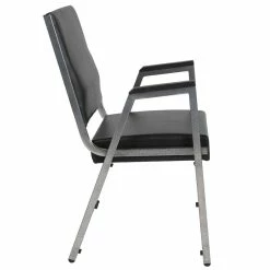 Budget ๐งจ Flash Furniture Hercules Faux Leather Bariatric Arm Chair In Black And Silver ๐คฉ 6 Budget ๐งจ Flash Furniture Hercules Faux Leather Bariatric Arm Chair In Black And Silver ๐คฉ -Guest Chairs Sales 1901048 2 L