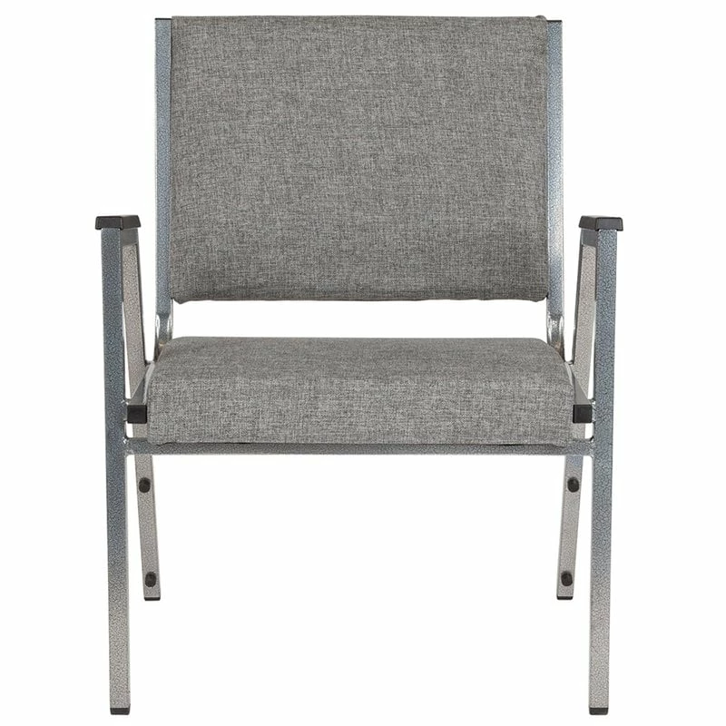 Buy โ Flash Furniture Hercules Bariatric Reception Arm Chair In Gray And Silver ๐ 2 Buy โ Flash Furniture Hercules Bariatric Reception Arm Chair In Gray And Silver ๐ - Image 2
