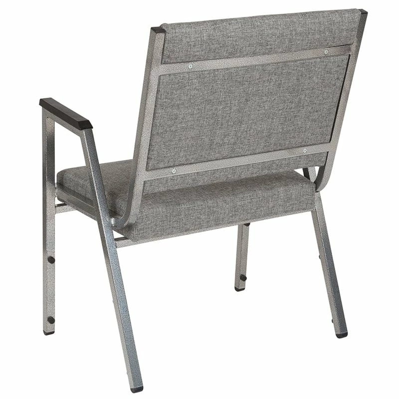 Buy โ Flash Furniture Hercules Bariatric Reception Arm Chair In Gray And Silver ๐ 4 Buy โ Flash Furniture Hercules Bariatric Reception Arm Chair In Gray And Silver ๐ - Image 4