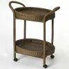 Deals 🤩 Butler Specialty Company Butler Specialty Wicker Serving Cart In Brown 👏