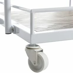 Buy π₯ Safavieh Dawson 2 Tier Bar Cart In Rustic Oak And White π 13 Buy π₯ Safavieh Dawson 2 Tier Bar Cart In Rustic Oak And White π -Guest Chairs Sales 1914687 4 L