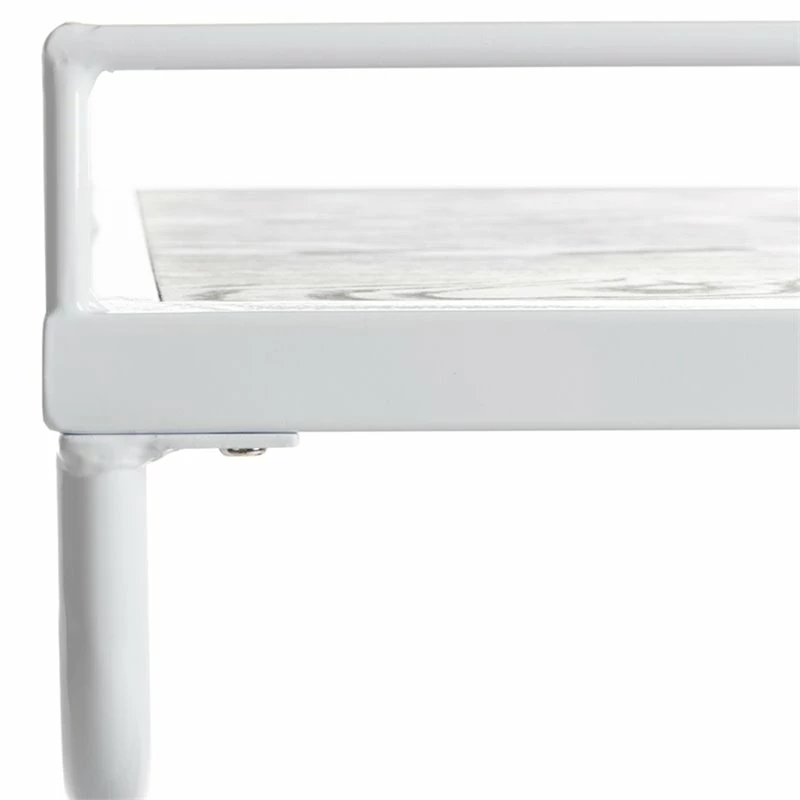 Buy π₯ Safavieh Dawson 2 Tier Bar Cart In Rustic Oak And White π 6 Buy π₯ Safavieh Dawson 2 Tier Bar Cart In Rustic Oak And White π - Image 6