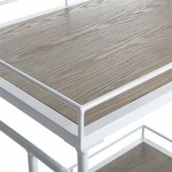 Buy π₯ Safavieh Dawson 2 Tier Bar Cart In Rustic Oak And White π 15 Buy π₯ Safavieh Dawson 2 Tier Bar Cart In Rustic Oak And White π -Guest Chairs Sales 1914687 6 L