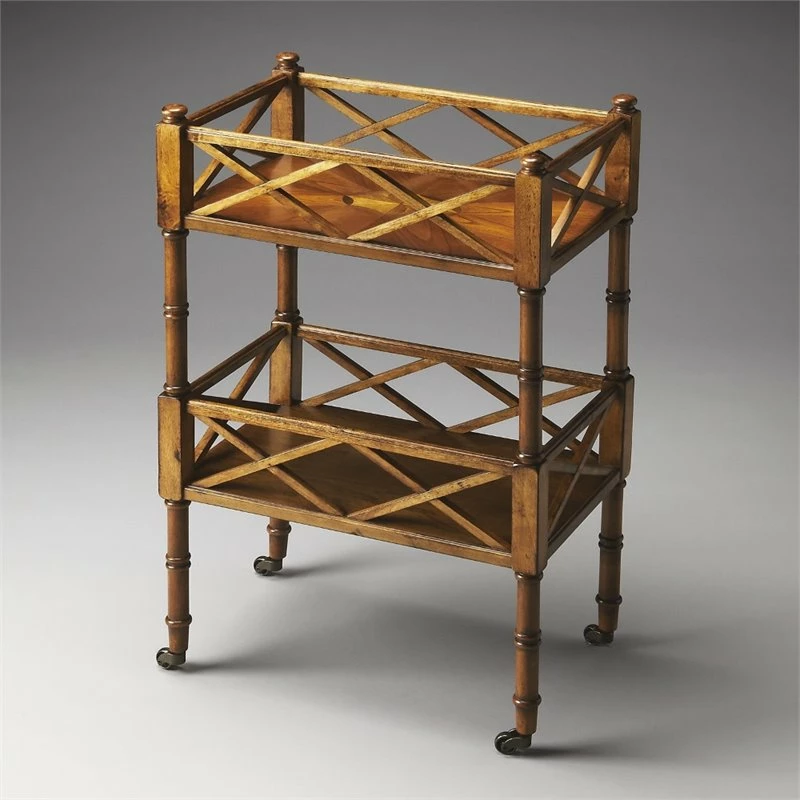 Brand new β€οΈ Butler Specialty Company Butler Specialty Masterpiece Foster Serving Cart In Olive Ash Burl π 3 Brand new β€οΈ Butler Specialty Company Butler Specialty Masterpiece Foster Serving Cart In Olive Ash Burl π - Image 3